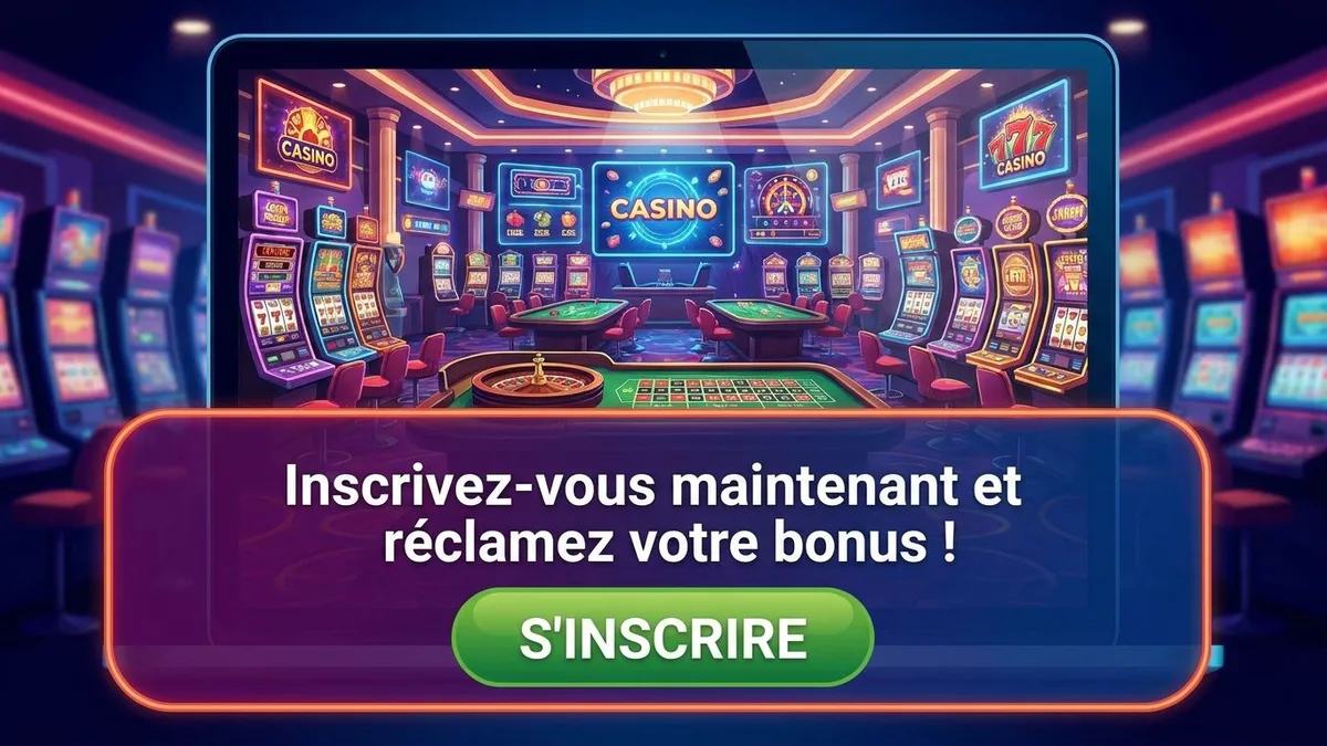 Inscription avec bonus